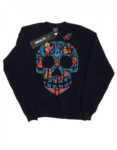 Disney meisjes Coco schedelpatroon sweatshirt 7-8 Years wit