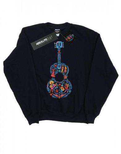 Disney meisjes Coco gitaar patroon sweatshirt 7-8 Years wit