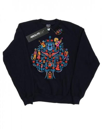Disney meisjes sweatshirt met Coco Tree-patroon 7-8 Years wit