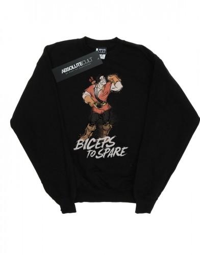 Disney Girls Belle en het beest Gaston biceps om sweatshirt te sparen 12-13 wit