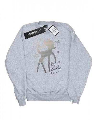 Disney meisjes Bambi winterhertensweater 9-11 Years wit