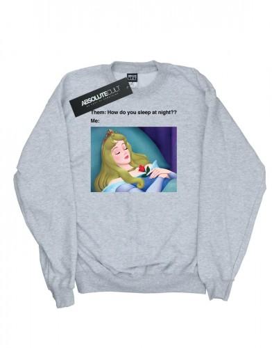 Disney meisjes Doornroosje Meme Sweatshirt 9-11 Years wit
