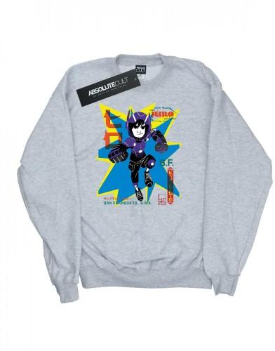 Disney Girls Big Hero 6 Hiro Anime-sweatshirt 9-11 Years wit
