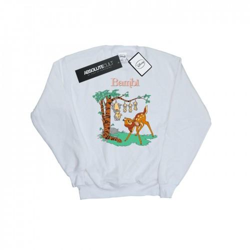 Disney meisjes Bambi omhoog gekanteld sweatshirt 9-11 Years wit