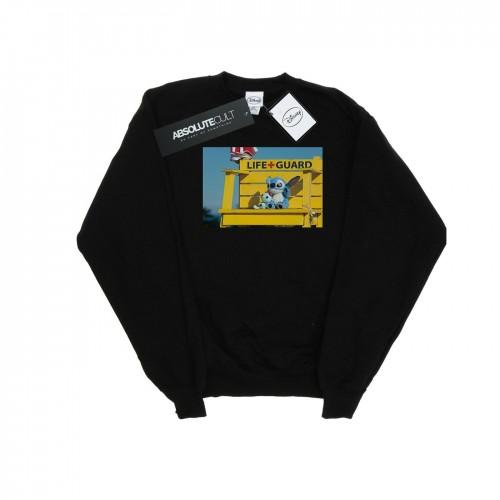 Disney Lilo en Stitch Life Guard-sweatshirt voor meisjes 12-13 wit