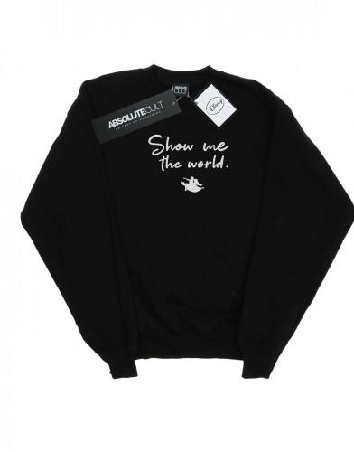 Disney Girls Aladdin Show Me The World Sweatshirt 12-13 wit