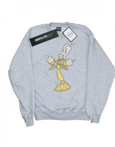 Disney Girls Belle en het beest Lumiere Distressed sweatshirt 9-11 Years wit