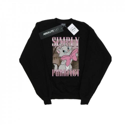 Disney Girls Aristocats Marie Simply Purrfect Homage Sweatshirt 12-13 wit