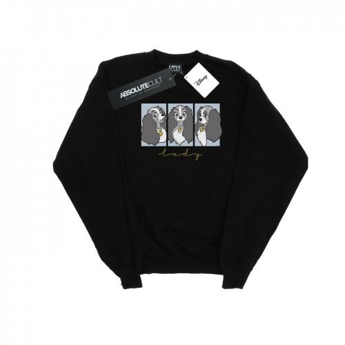 Disney Girls Lady en de Vagebond Lady Frames Sweatshirt 9-11 Years wit