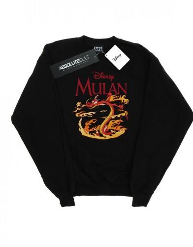 Disney Mulan Mushu Dragon Fire-sweatshirt voor meisjes 9-11 Years wit