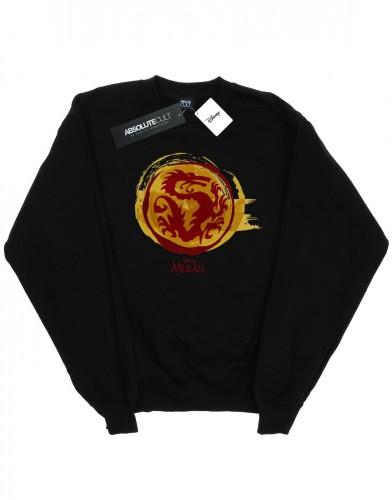 Disney Girls Mulan Courage Dragon-symbool Sweatshirt 9-11 Years wit