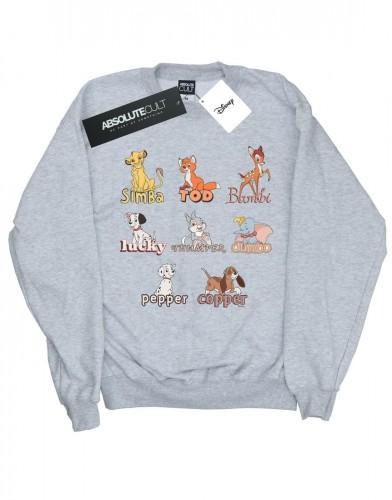 Disney Girls Little Friends Dieren Sweatshirt 9-11 Years wit