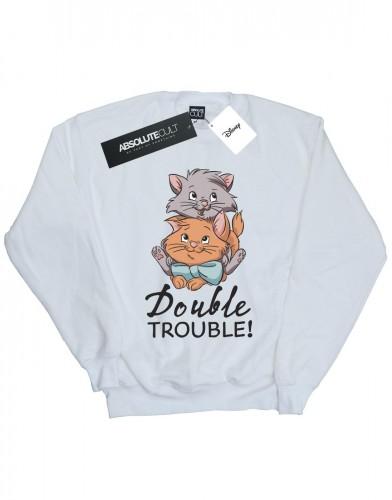 Disney Girls The Aristocats Double Trouble Sweatshirt 9-11 Years wit