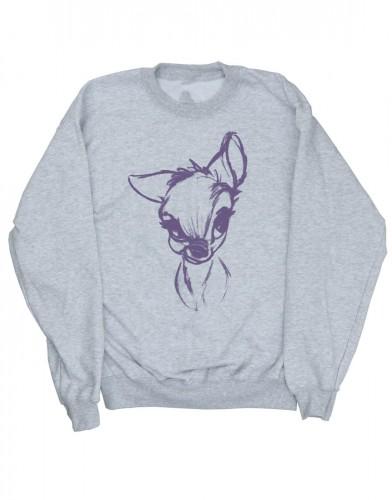 Disney meisjes Bambi Mood Sweatshirt 9-11 Years wit