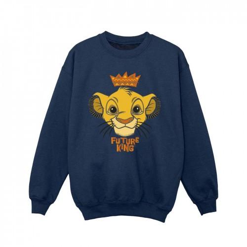 Disney Girls The Lion King Future King-trui 7-8 Years wit
