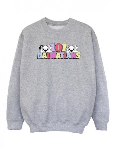 Disney Girls 101 Dalmatiërs meerkleurig sweatshirt 9-11 Years wit