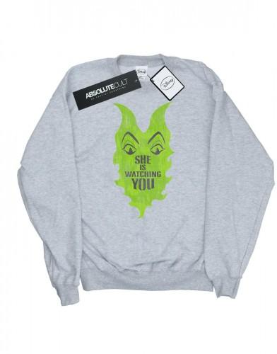 Disney Girls The Descendants Maleficent Ze kijkt naar Sweatshirt 9-11 Years wit