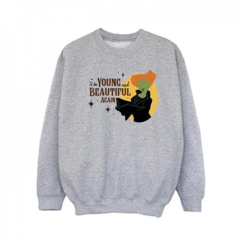 Disney Girls Hocus Pocus als Winifred-trui 9-11 Years wit