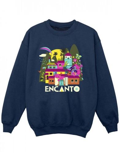 Disney Girls Encanto Veel Huizen Sweatshirt 5-6 Years wit