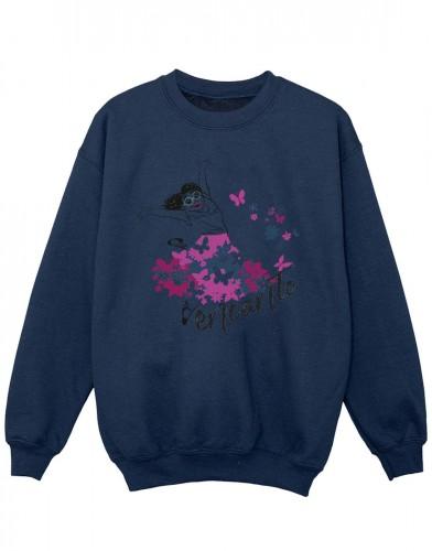 Disney meisjes Encanto Mirabel bloemensweater 5-6 Years wit