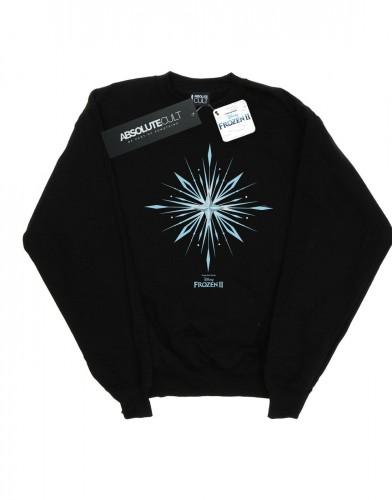 Disney Girls Frozen 2 Elsa Signature Sneeuwvlok-sweatshirt 9-11 Years wit