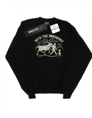 Disney Girls Frozen 2 Into The Unknown Sweatshirt 9-11 Years wit