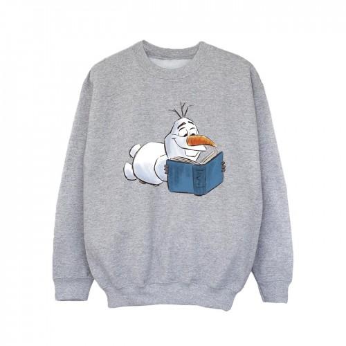 Disney Frozen Olaf leessweatshirt voor meisjes 9-11 Years wit