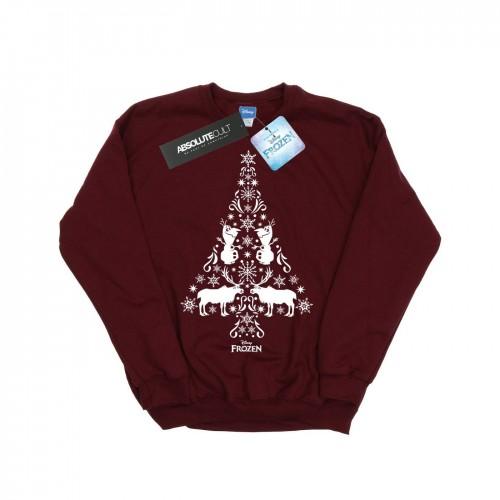Disney Frozen kerstboomsweater voor meisjes 5-6 Years wit