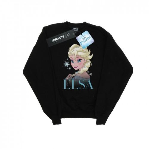 Disney Frozen Elsa Sneeuwvlok Portret Sweatshirt voor meisjes 12-13 wit
