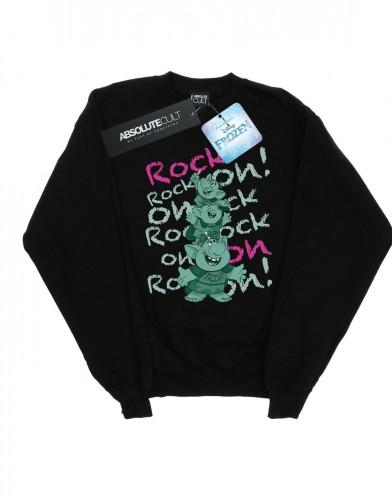 Disney Girls Frozen Trolls rock-op-sweatshirt 12-13 wit