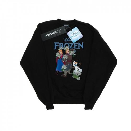 Disney Frozen Happy Trolls Sweatshirt voor meisjes 12-13 wit