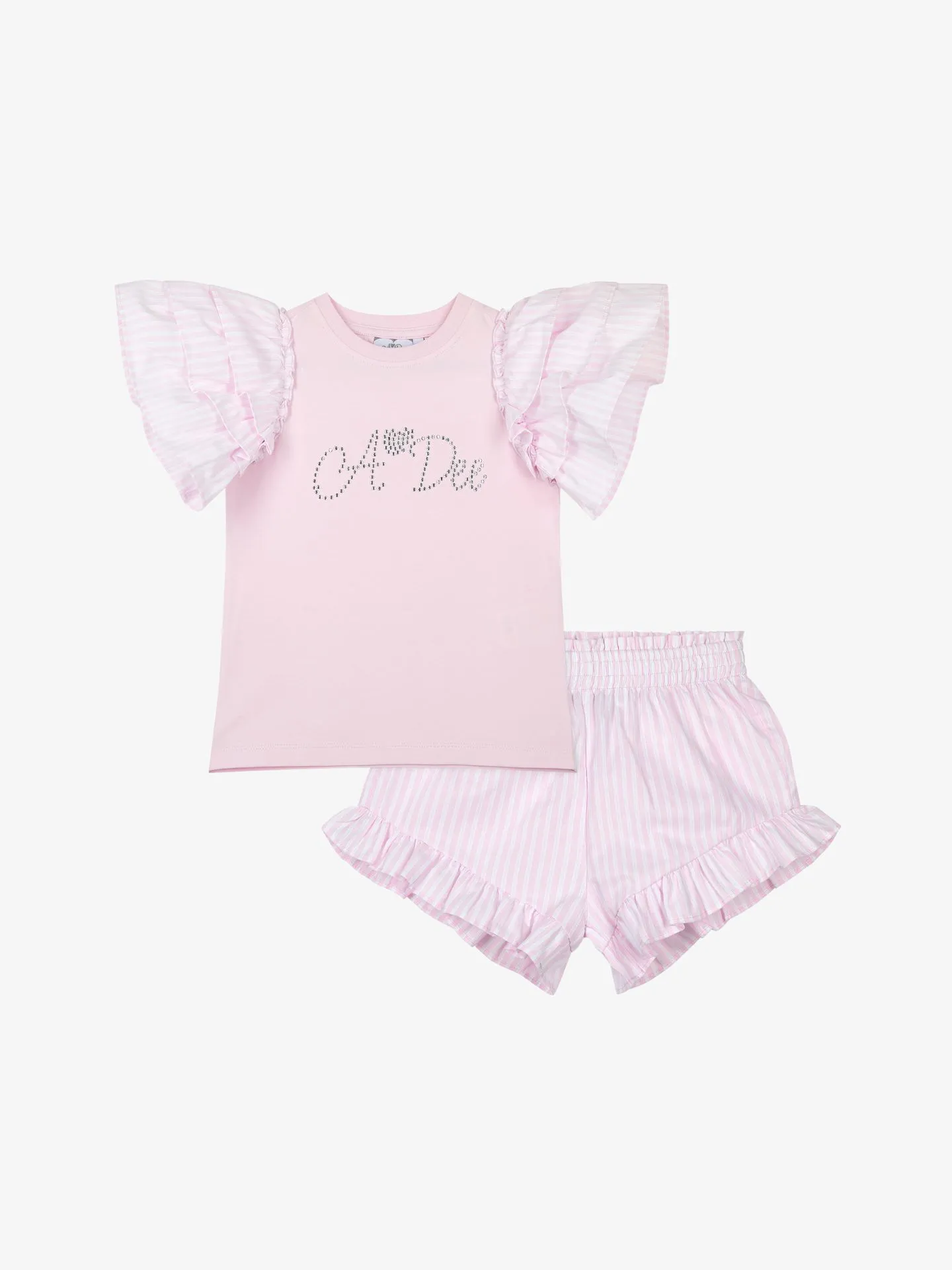 ADee Meisjes set short coco blossom