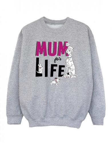 Disney Girls 101 Dalmatiërs Mum For Life Sweatshirt 9-11 Years wit