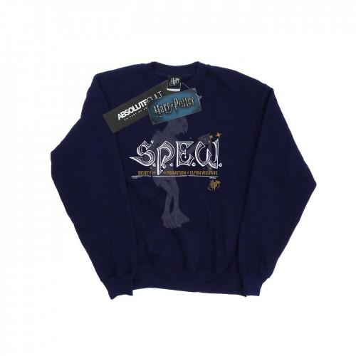 Harry Potter Girls Dobby Elf Welzijn Sweatshirt 7-8 Years wit