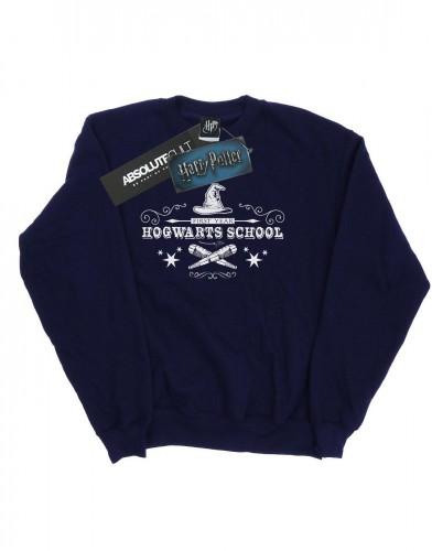 Harry Potter meisjes Zweinstein eerstejaars sweatshirt 5-6 Years wit