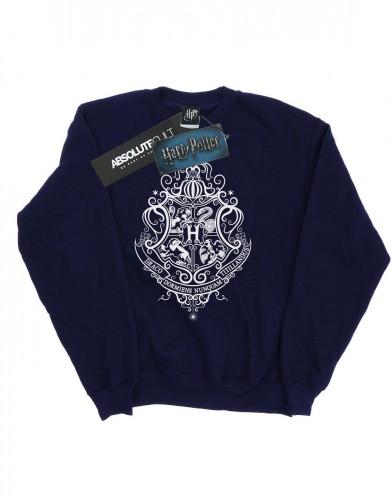 Harry Potter meisjes Zweinstein Draco Dormians Crest Sweatshirt 7-8 Years wit