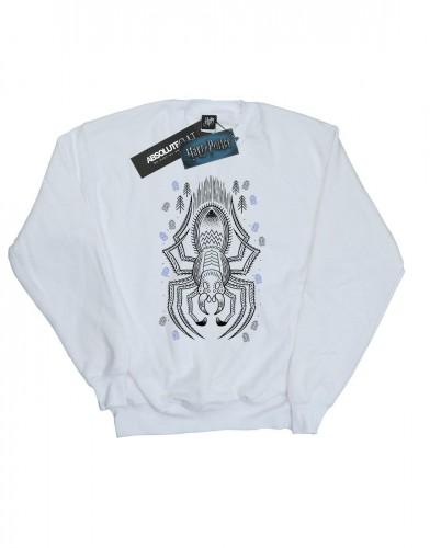 Harry Potter meisjes Aragog Line Art Sweatshirt 12-13 wit