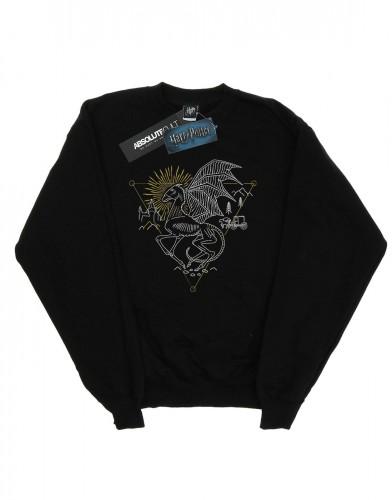 Harry Potter meisjes Thestral Line Art Sweatshirt 12-13 wit