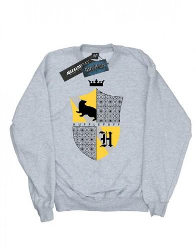 Harry Potter meisjes Huffelpuf schild Sweatshirt 12-13 wit