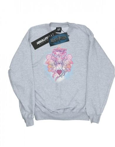Harry Potter Girls Always Doe-sweatshirt 9-11 Years wit
