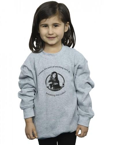 Harry Potter Girls Hermelien overtreedt de regels Sweatshirt 9-11 Years wit