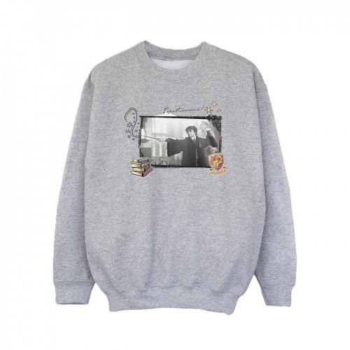 Harry Potter meisjes Harry Expelliarmus sweatshirt 9-11 Years wit