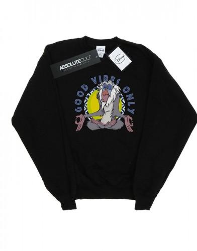 Disney Girls The Lion King Rafiki Good Vibes Only Sweatshirt 12-13 wit