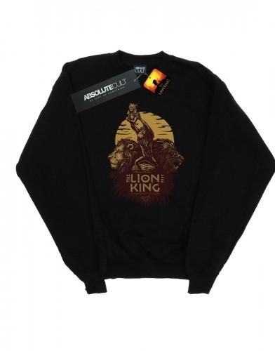Disney Girls The Lion King Movie Sunrise Collage-sweatshirt 12-13 wit
