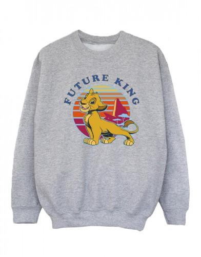 Disney Girls The Lion King Future King-trui 9-11 Years wit