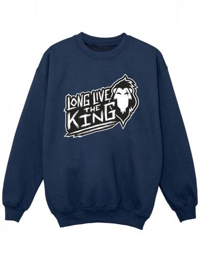 Disney Girls The Lion King The King Sweatshirt 5-6 Years wit