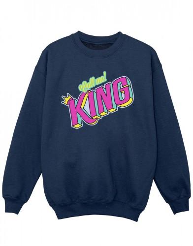 Disney Girls The Lion King Klassiek King-sweatshirt 5-6 Years wit