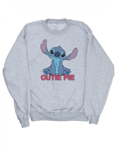 Disney Lilo en Stitch Stitch Cutie Pie-sweatshirt voor meisjes 7-8 Years wit