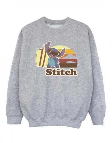 Disney meisjes Lilo en Stitch gebeten surfplank sweatshirt 9-11 Years wit