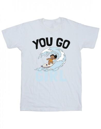 Disney meisjes Lilo en Stitch You Go meisjessweater 5-6 Years wit